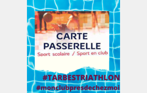A la découverte du triathlon avec la carte Passerelle !