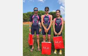 3 jeunes, 3 podiums !