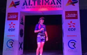 Sur le podium de l'Altriman !