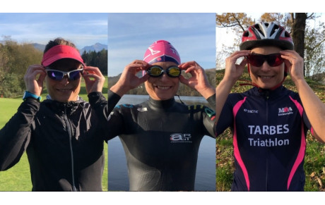 Portait de Julie, triathlète