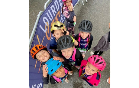 Nos jeunes ont couru le duathlon de Lourdes